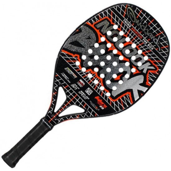 RAQUETE QUICKSAND BEACH TENNIS NOLOOK BLACK 2021 - PRETO/VERMELHO